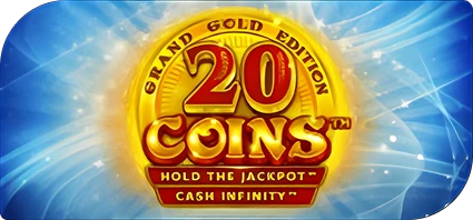 Image "20 Coins" – Slot game "20 Coins" with a jackpot theme and golden coin symbols.